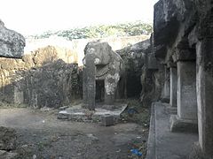 Shivleni Caves in Ambajogai, Beed district
