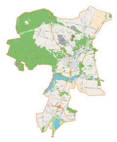 Mapa lokalizacyjna gminy Siewierz