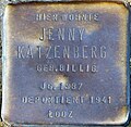 Stolperstein für Jenny Katzenberg (Mozartstraße 54)