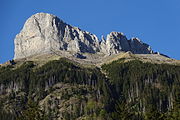 Schrattenfluh : Schybengütsch-Gipfelaufbau von Südwesten