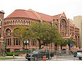 Ashbel Smith Building, also known as "Old Red Building," University of Texas Medical Branch, Galveston