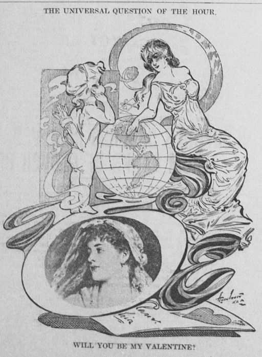 Valentine's Day graphic 1904
