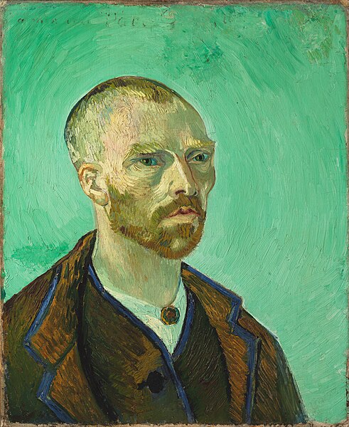 Restr:Van Gogh self-portrait dedicated to Gauguin.jpg