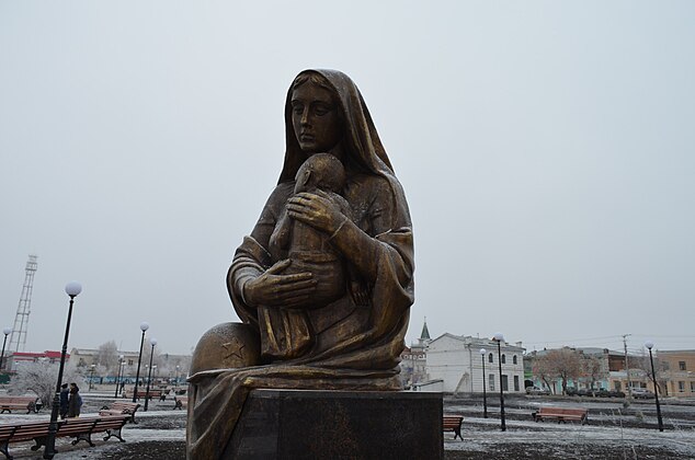 Monumento di matro di soldato.