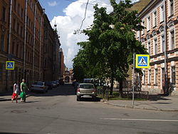 Вид от улицы Радищева