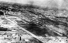 Aerial view in 1924
