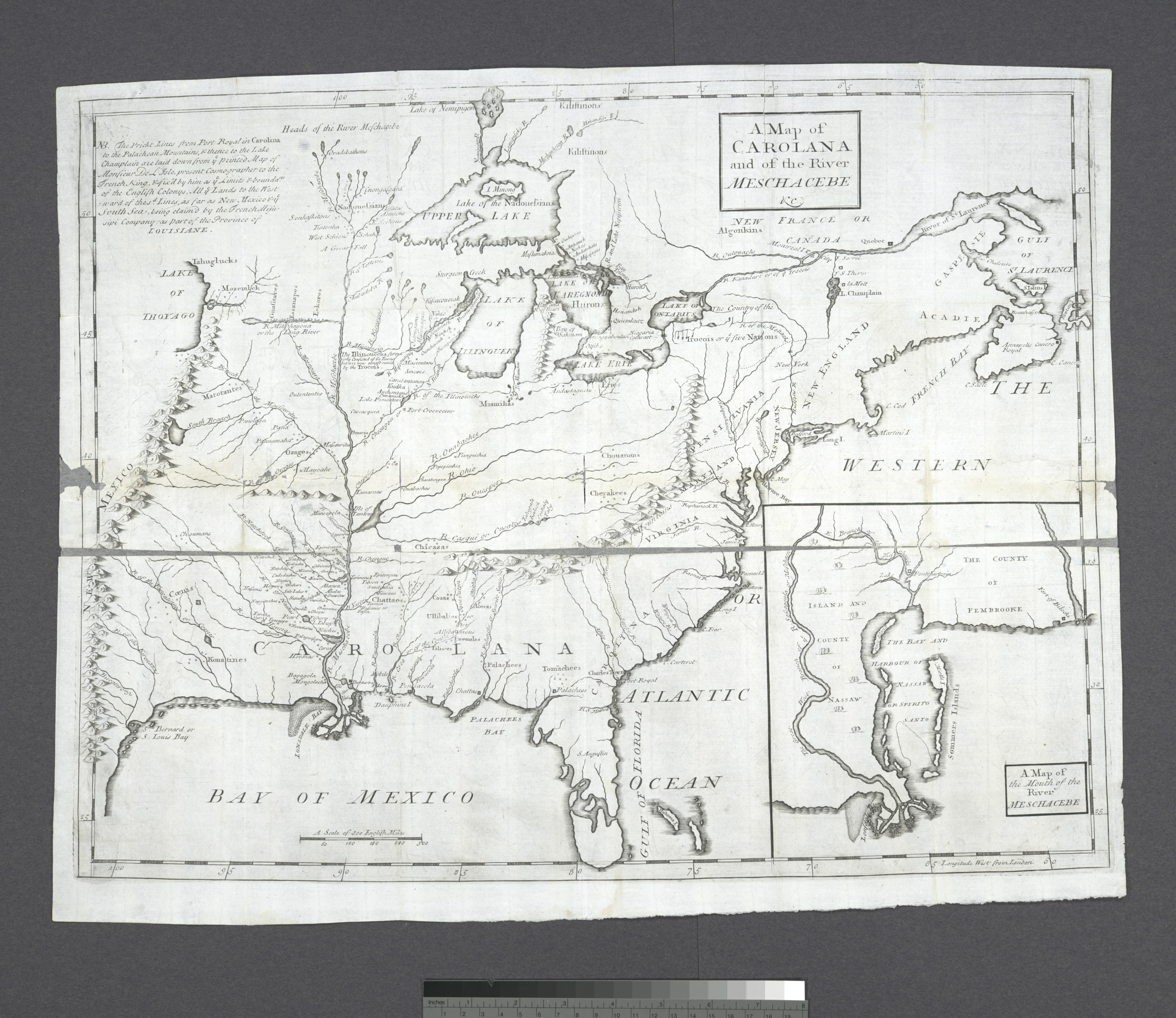 Файл: Карта Кароланы и реки Мешакеб и т. Д. NYPL434393.tiff