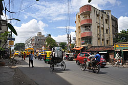 Incrocio di Amarabati a Sodepur