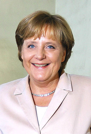 Angela Merkel, chancellor of Germany.