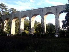 Aqueduc de Parrouvier en 2019.