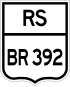 BR-392 shield}}