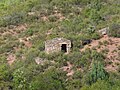 Barraca de pedra seca de la zona de la Torrella 2 (Vacarisses)