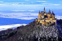 64. Platz: Hapfe Neu! mit Burg Hohenzollern im Zollernalbkreis