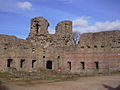 Neuleiningen Castle: ruins of the palas and bergfried