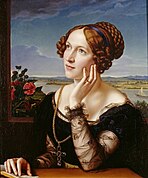 Wilhelmine (vrouw van de schilder), 1828