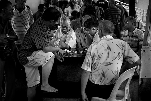 Description de l'image Chess at Chinatown, Singapore.jpg.