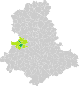Poziția localității Saint-Brice-sur-Vienne