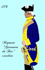 régiment des Cuirassiers du Roi de 1776 à 1779