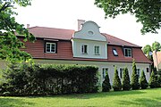 Fasada północna domu urodzin Wisławy Szymborskiej