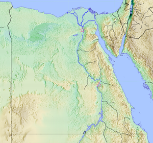 Situation sur carte Égypte