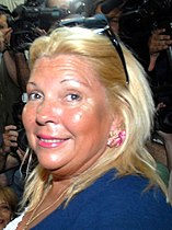 Deputada Elisa Carrió da cidade de Buenos Aires[113]