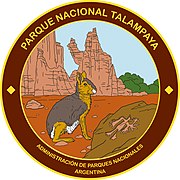 Logotyp Park Narodowy Talampaya
