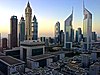 Эмирейтс Тауэрс в Дубае на dawn.jpg