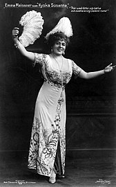 Som Susanna i Kyska Susanna på Oscarsteatern 1911.