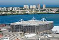 Estádio Aquático Olímpicolla järjestettiin vesipallo- ja uintikisat.