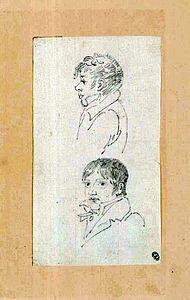 Figures au naturel, dessin, Paris, École nationale supérieure des beaux-arts.