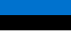 Drapeau de la République d'Estonie de 1918 à 1940.