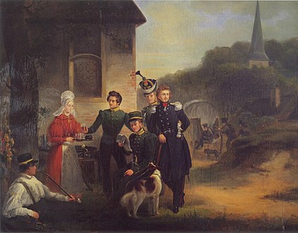 A group of Jagers during the Ten days' campaign (c. 1835)