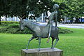 Eselsreiter, 2. Abguss der Plastik, nach 1956, Volkspark in Hagen