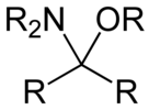 Hemiaminal ether derived from a ketone