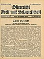 Holzkurier Cover 1946