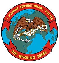 Эмблема 1-го экспедиционного корпуса морской пехоты США