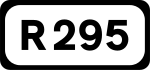 R295 road shield}}