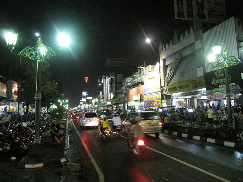 Malioboro Street Jogjakarta, Indonesia