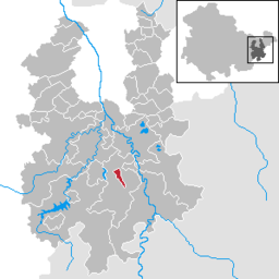 Läget för kommunen Kühdorf i Landkreis Greiz