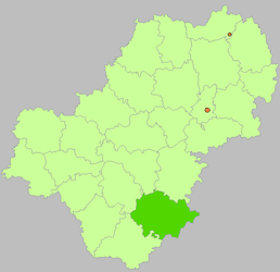 Ul'janovskij rajon – Mappa