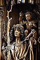 24. Szent Kristóf a Szent Wolfgang-plébániatemplom szárnyas oltárán. Névtelen mester 1497 körül készült munkája (Kefermarkt, Felső-Ausztria) (javítás)/(csere)