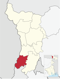 Location of Kharibari