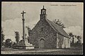 La chapelle de Saint-Jean-Perrien au début du XXe siècle.