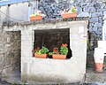 Lavoir im Zentrum des Dorfes