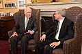 March 17, 2016: Supreme Court nominee Merrick Garland meets with Senatory Patrick Leahy