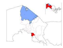 Distretto di Amudarya – Mappa