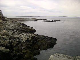 Île Long vers le nord