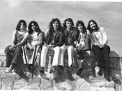 Az M7 együttes tagjai 1972-ben