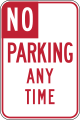 No Parking Any Time R26(CA)