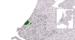 Location of Den Haag